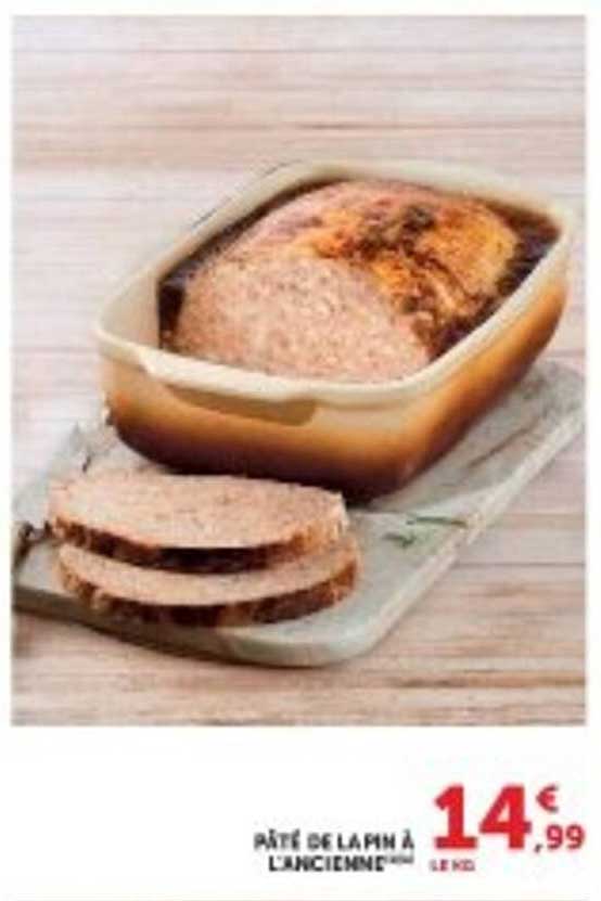 PÂTÉ DE LA FIN A L'ANCIENNE
