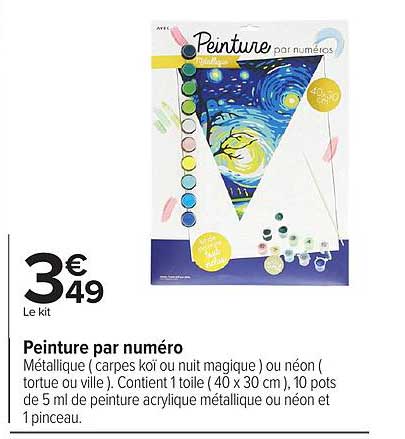 Peinture par numéro