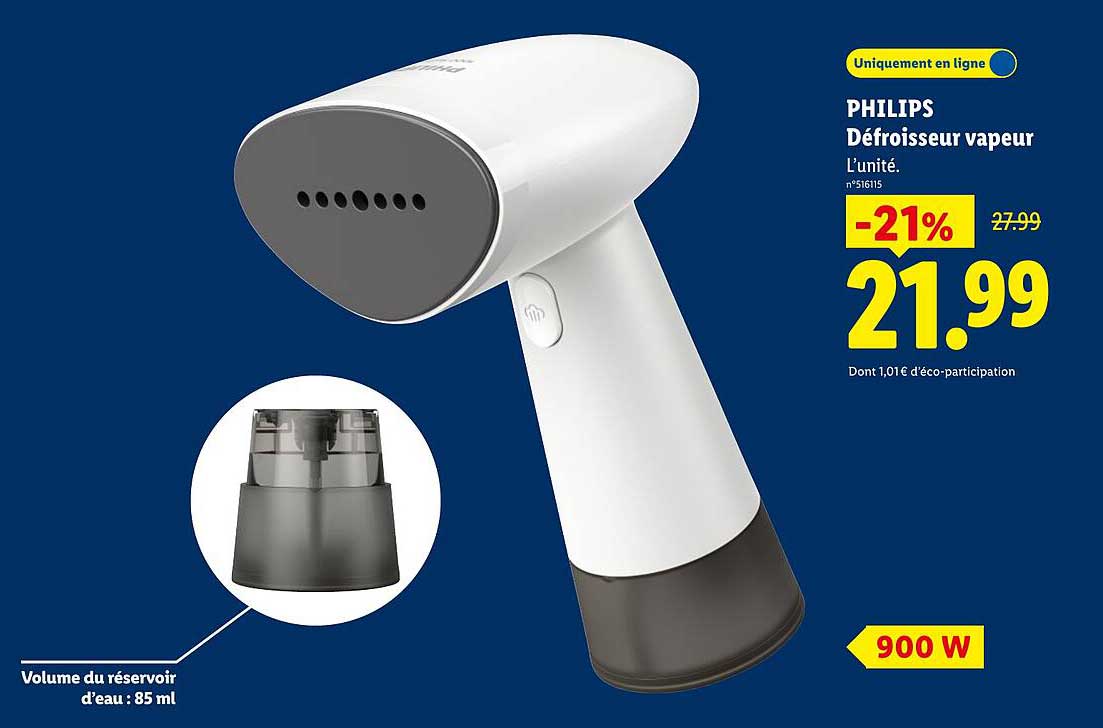 PHILIPS Défroisseur vapeur