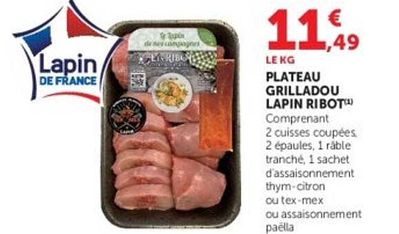 PLATEAU GRILLADOU LAPIN RIBOT(1)