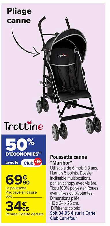 Pliage canne