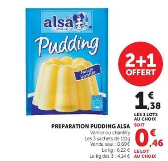 PREPARATION PUDDING ALSA