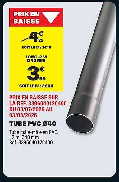 PRIX EN BAISSE