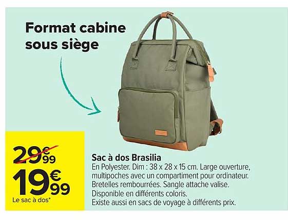 Sac à dos Brasilia