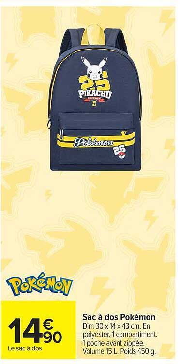 Sac à dos Pokémon