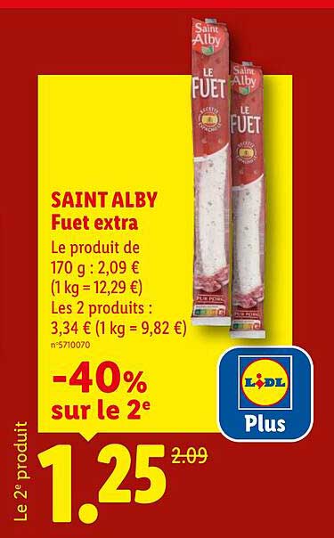 SAINT ALBY Fuet extra