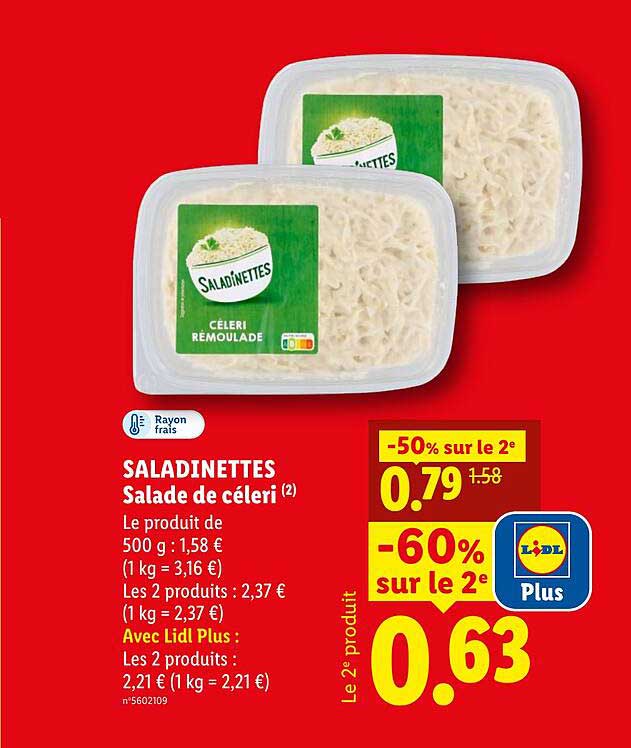 SALADINETTES Salade de céleri