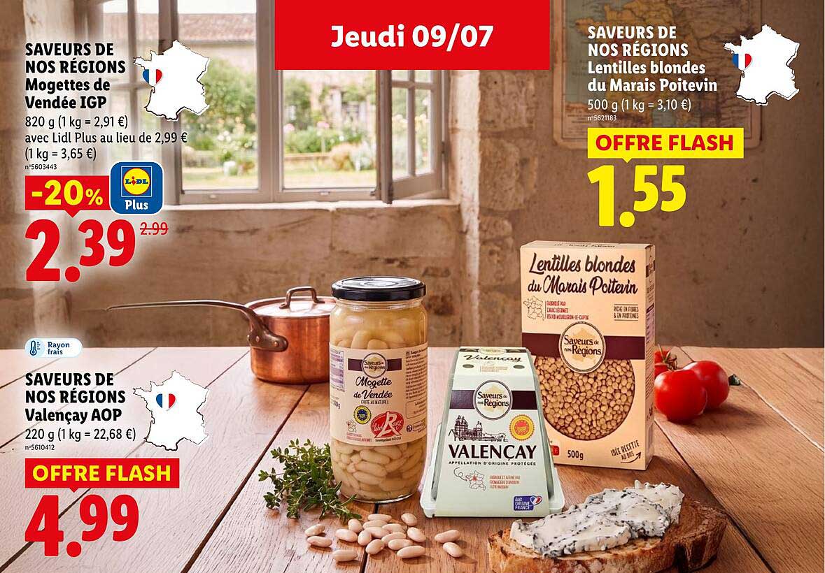 SAVEURS DE NOS RÉGIONS Mogettes de Vendée IGP