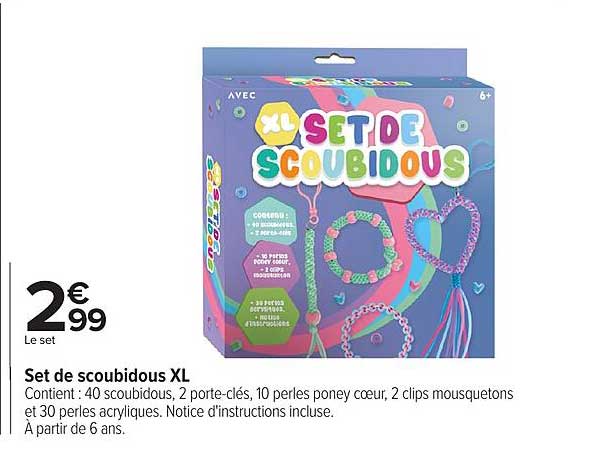 Set de scoubidous XL
