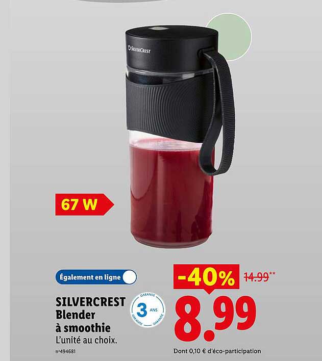 SILVERCREST Blender à smoothie