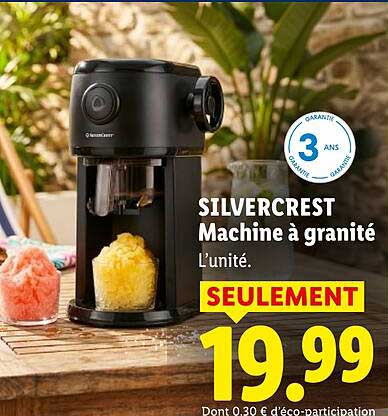 SILVERCREST Machine à granité