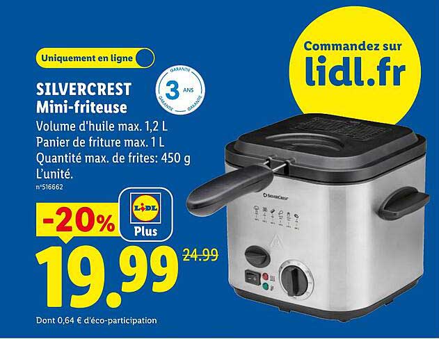 SILVERCREST Mini-friteuse