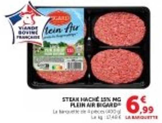 STEAK HACHÉ 15% MG PLEIN AIR BLARGIETTE
