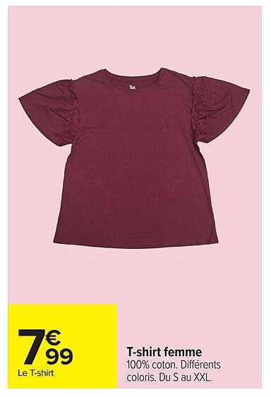 T-shirt femme