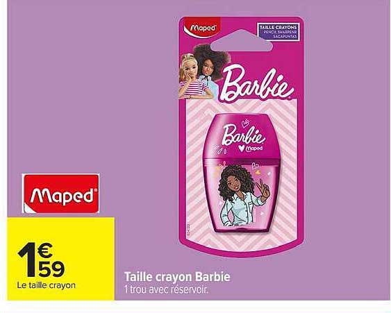Taille crayon Barbie