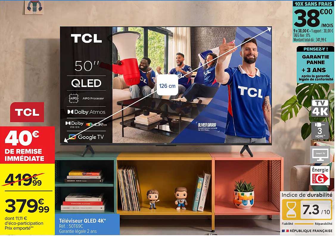 TCL 50'' QLED