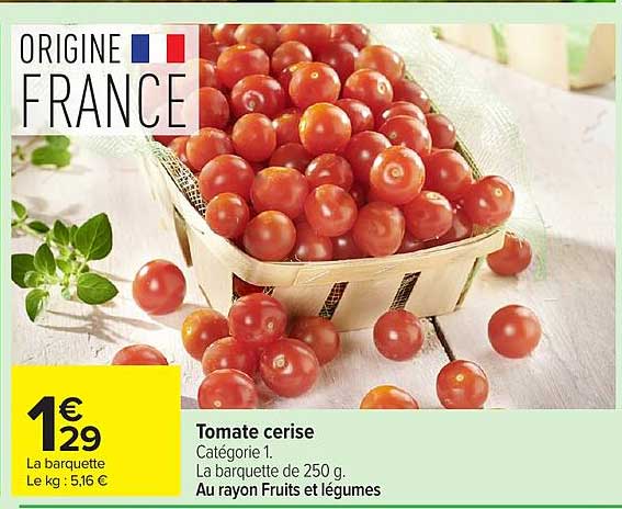 Tomate cerise