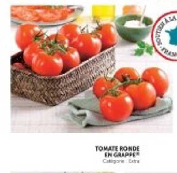 TOMATE RONDE EN GRAPPE