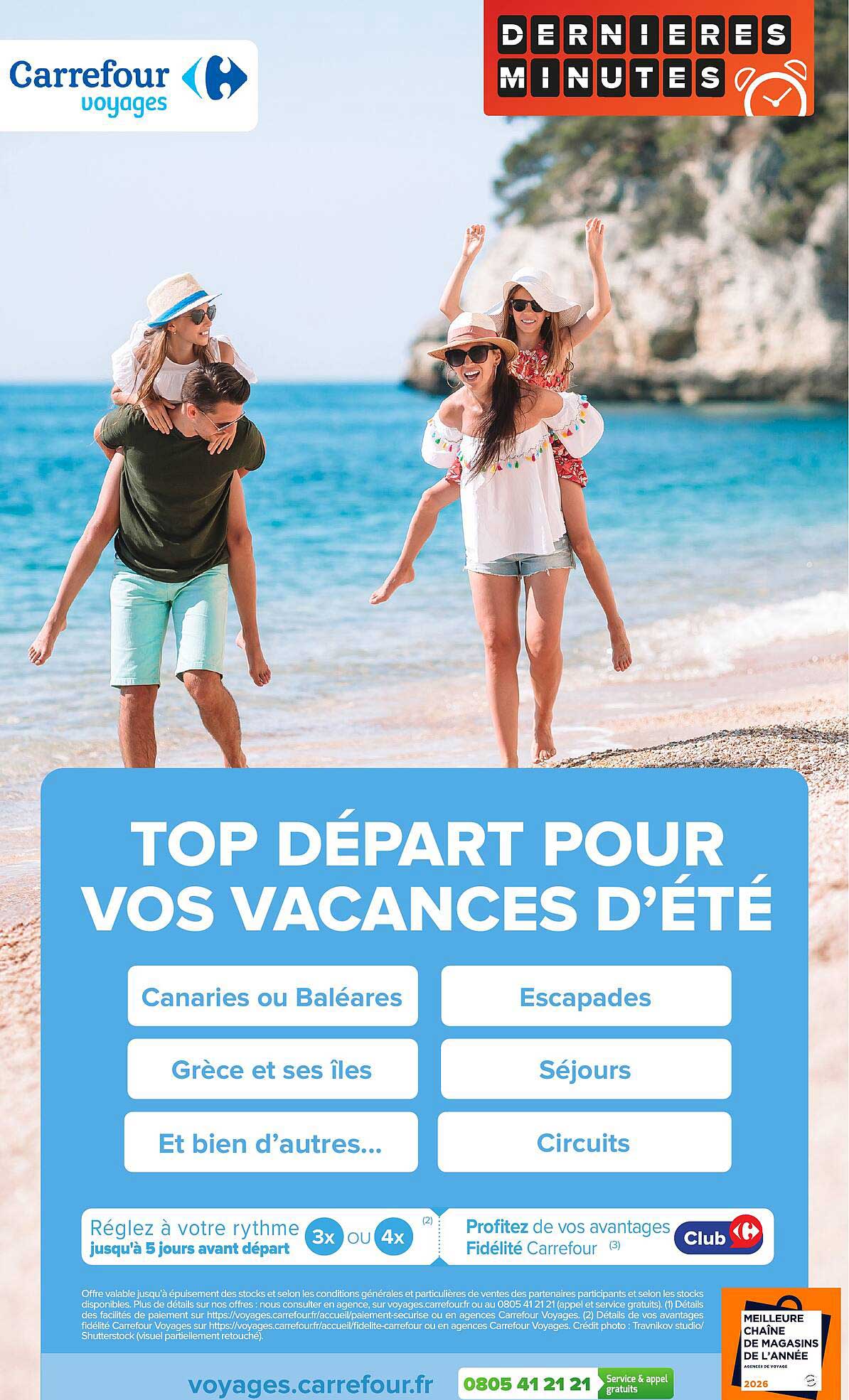 TOP DÉPART POUR VOS VACANCES D’ÉTÉ
