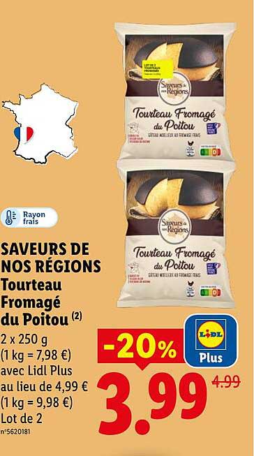 Tourteau Fromagé du Poitou