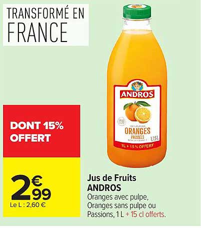 TRANSFORMÉ EN FRANCE