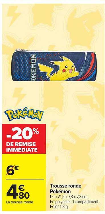 Trousse ronde Pokémon