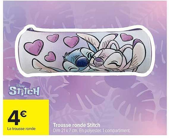 Trousse ronde Stitch