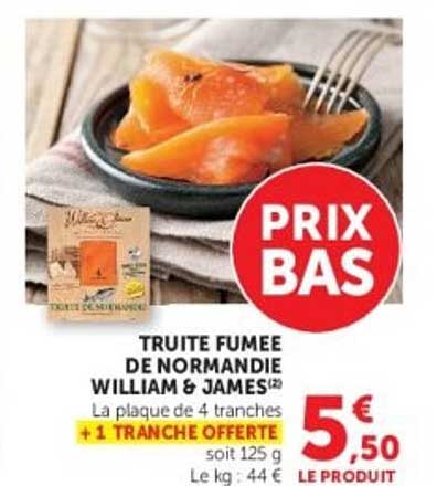 TRUITE FUMEE DE NORMANDIE WILLIAM & JAMES (2)