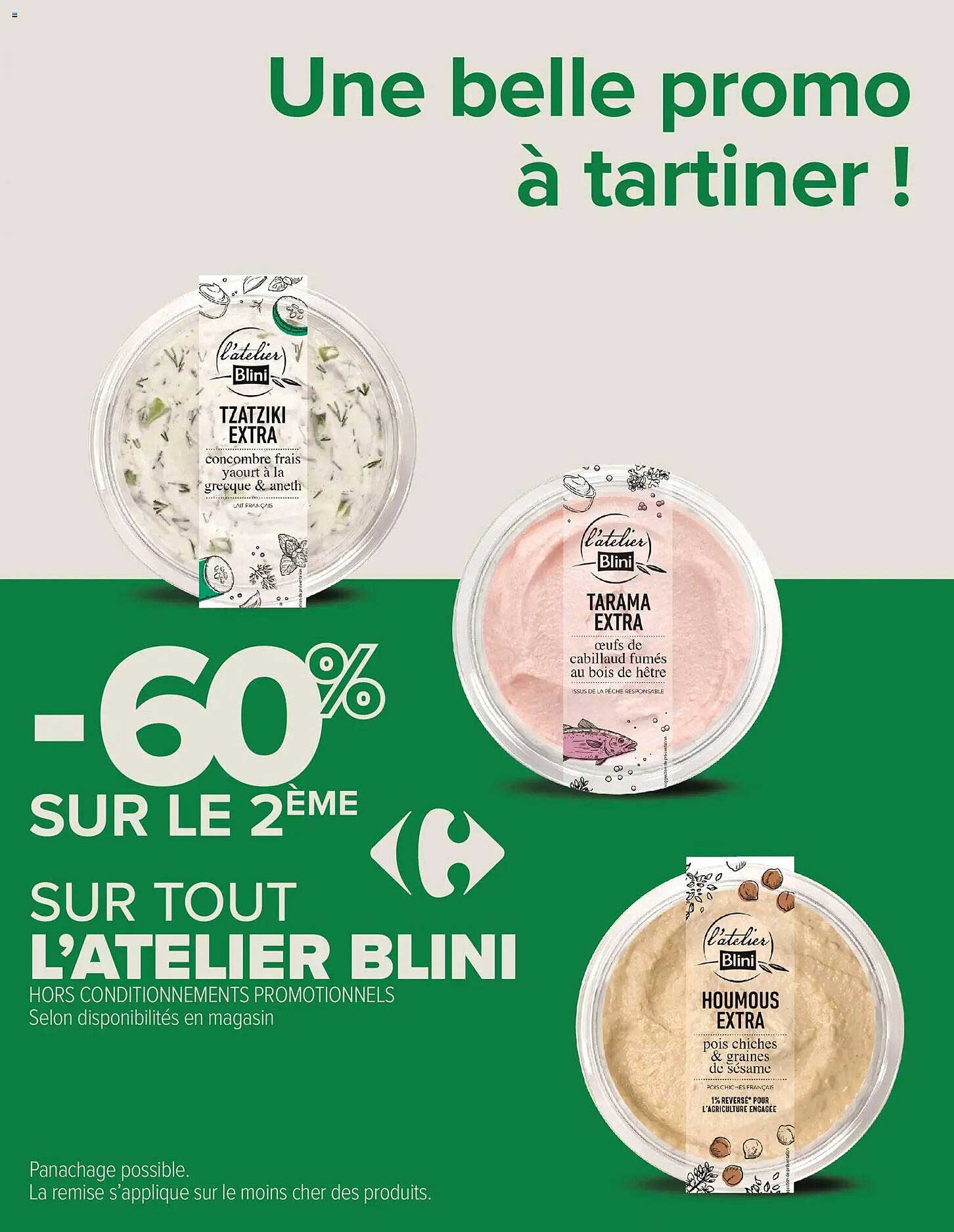 Une belle promo à tartiner !