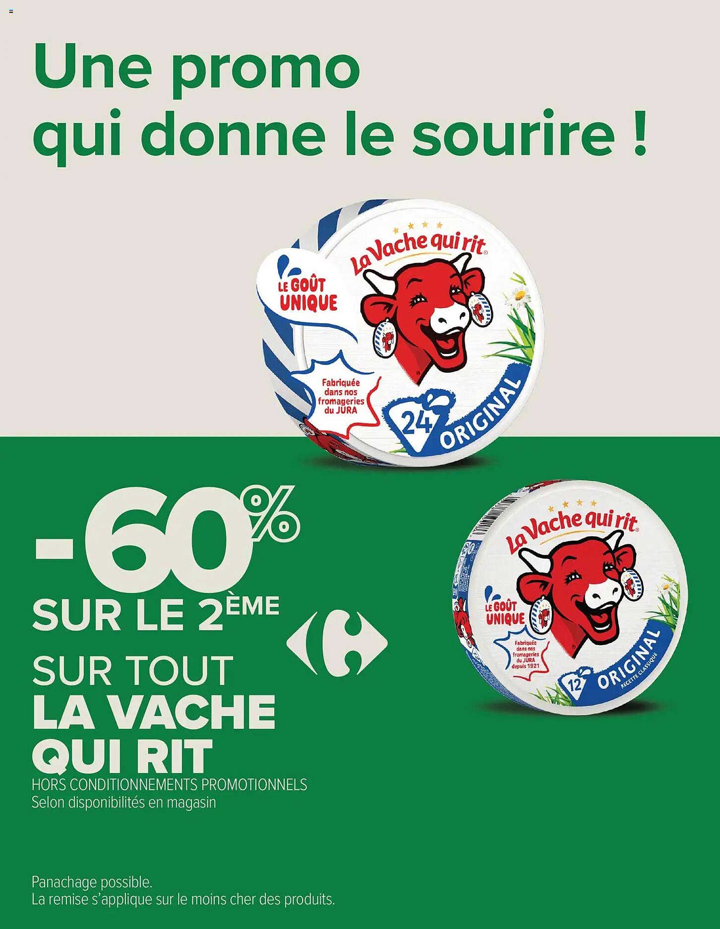 Une promo qui donne le sourire !