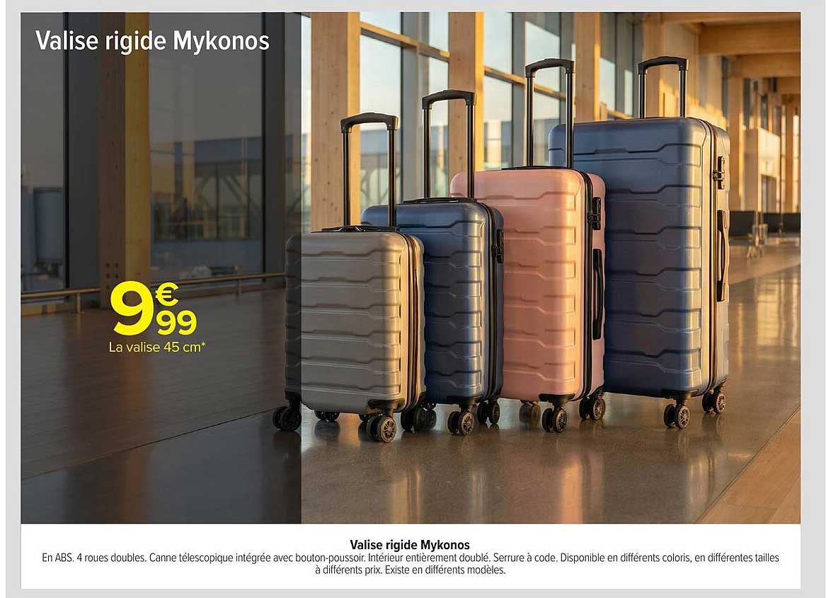 Valise rigide Mykonos