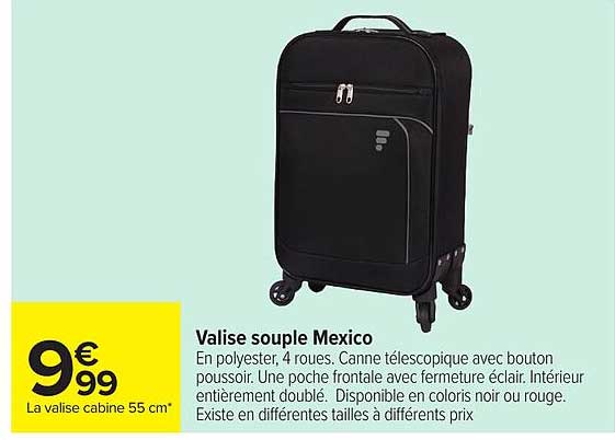 Valise souple Mexico