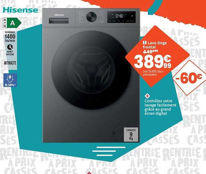 1 Lave-linge frontal
