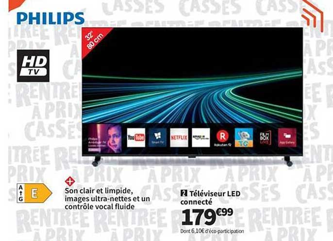 2 Téléviseur LED connecté