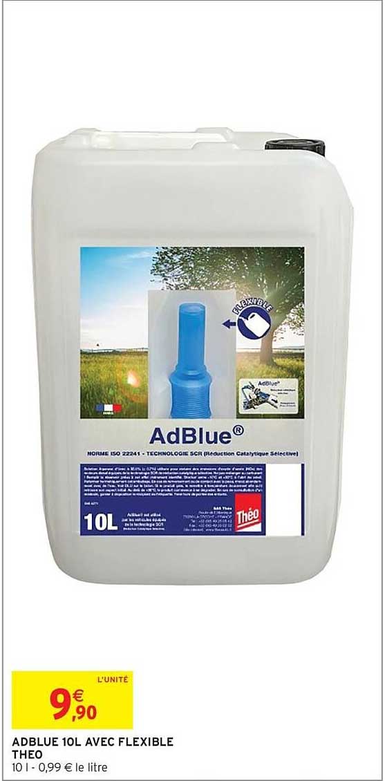 ADBLUE 10L AVEC FLEXIBLE THEO