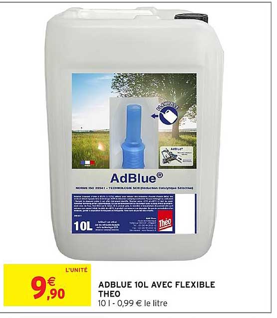 ADBLUE 10L AVEC FLEXIBLE THEO