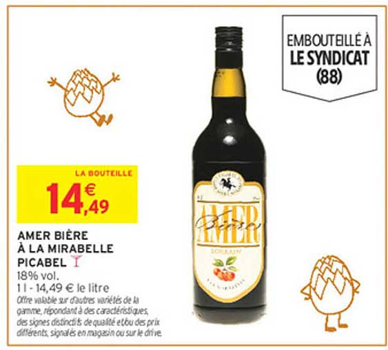 AMER BIÈRE À LA MIRABELLE PICAVEL