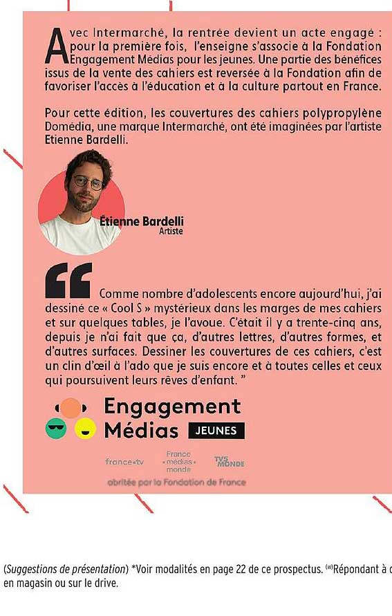 Avec Intermarché, la rentrée devient un acte engagé :