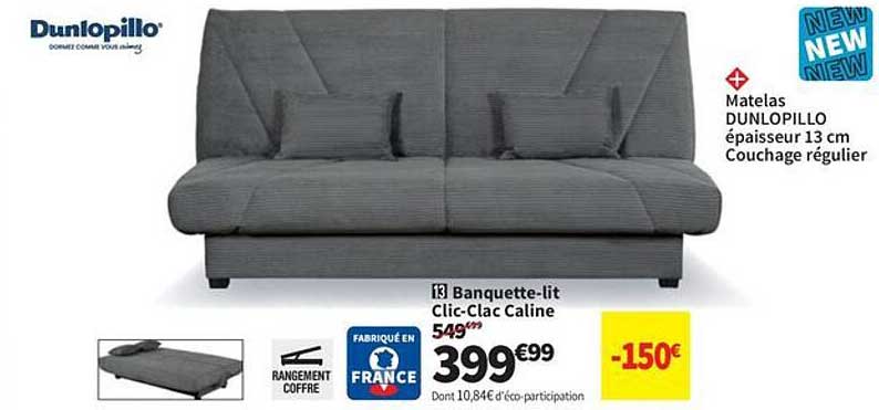 Banquette-lit Clic-Clac Caline