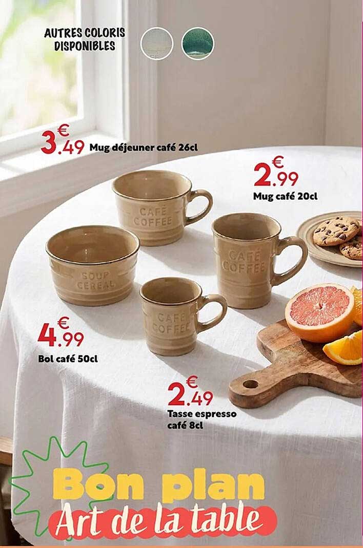 Bon plan Art de la table