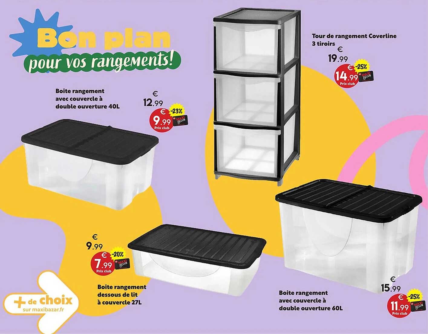 Bon plan pour vos rangements!