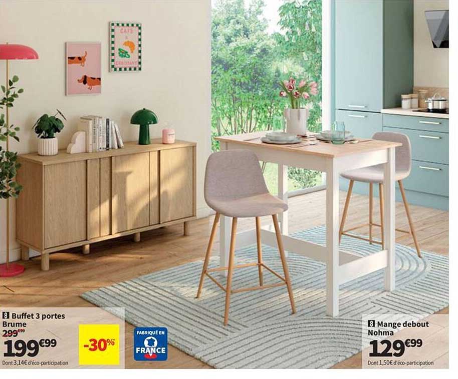 Buffet 3 portes Brume