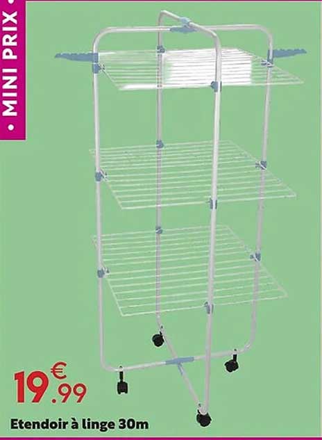 Etendoir à linge 30m