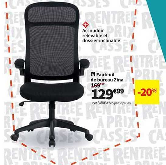 Fauteuil de bureau Zina