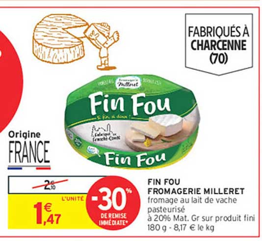 FIN FOU FROMAGERIE MILLERET