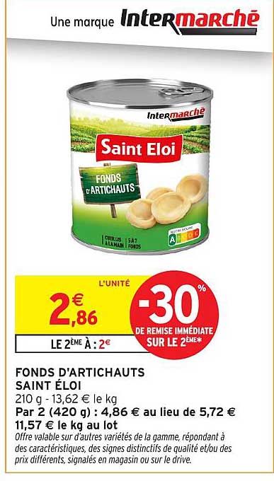 FONDS D'ARTICHAUTS SAINT ELOI