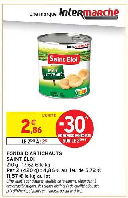 FONDS D'ARTICHAUTS SAINT ELOI
