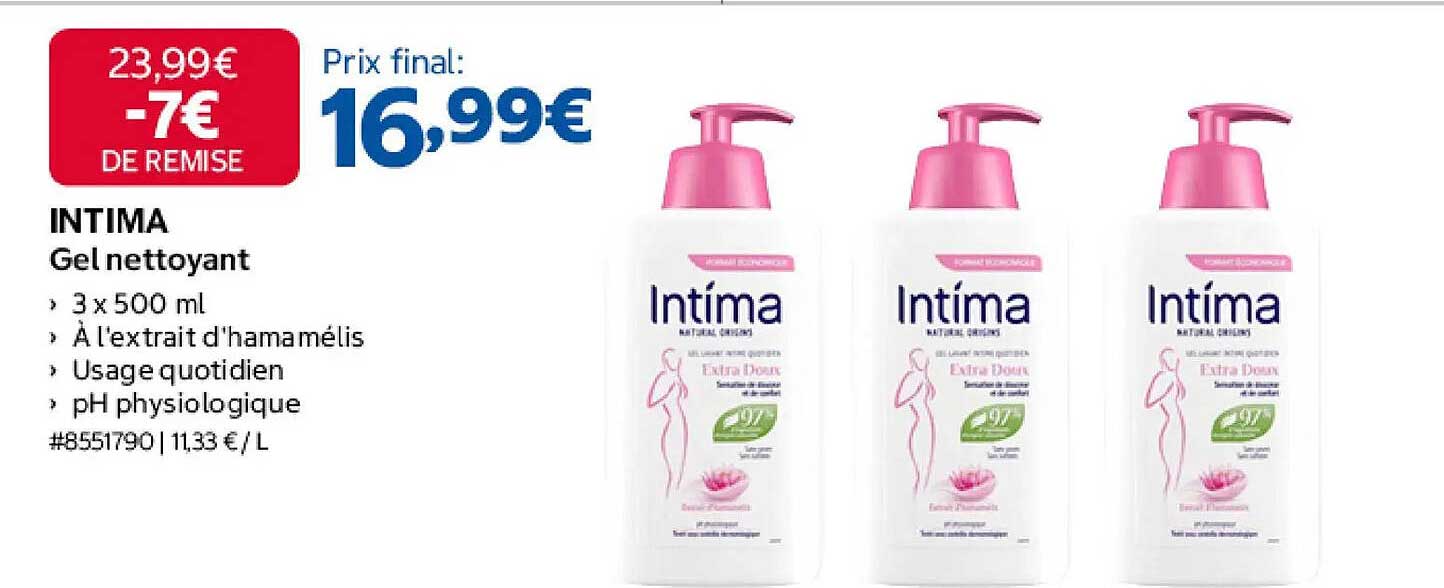 INTIMA Gel nettoyant