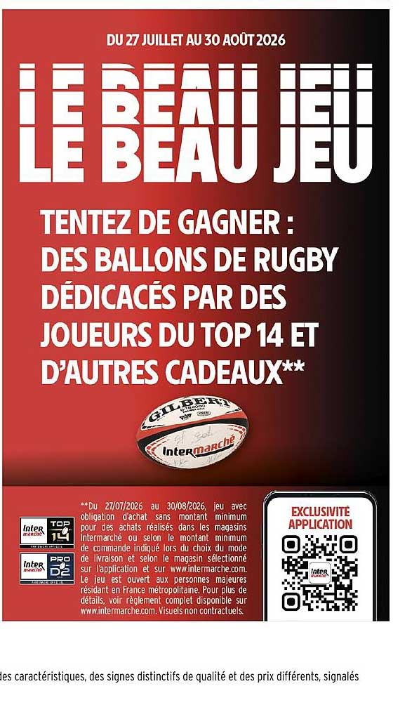 LE BEAU JEU !