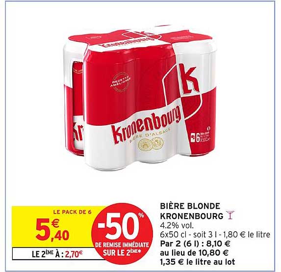 LE PACK DE 6
